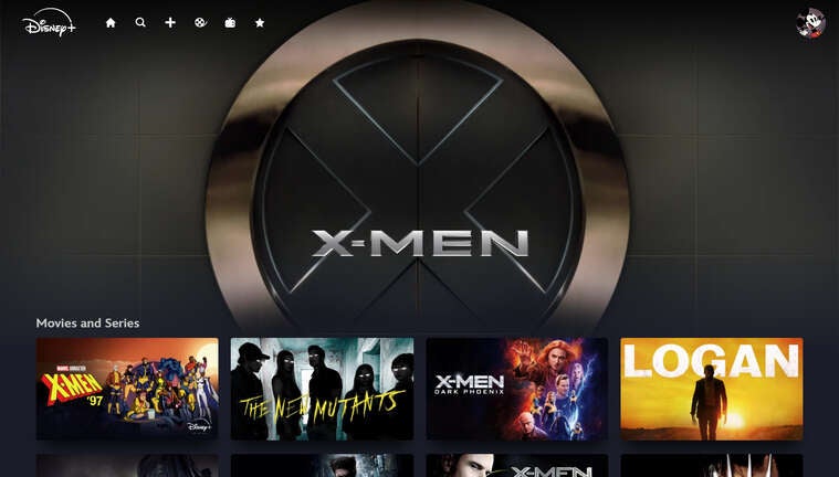 La collection X-Men est l'une des sélections de bandes dessinées que les téléspectateurs trouveront sur Disney+ ces jours-ci.