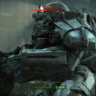 The Brotherhood of Steel's body armor in 'Fallout 4.' 