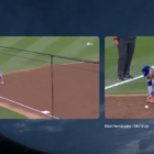 Dodgers Kiké Hernández commits error during mic'd up in-game interview