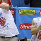 Joey Chestnut, Takeru Kobayashi to compete in Netflix hot dog contest : NPR