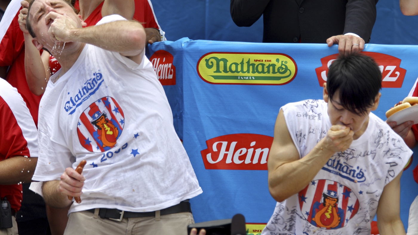 Netflix annonce un duel épique entre Joey Chestnut et Takeru Kobayashi.