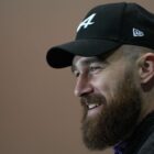 Travis Kelce captures title in David Njoku's celebrity home run derby