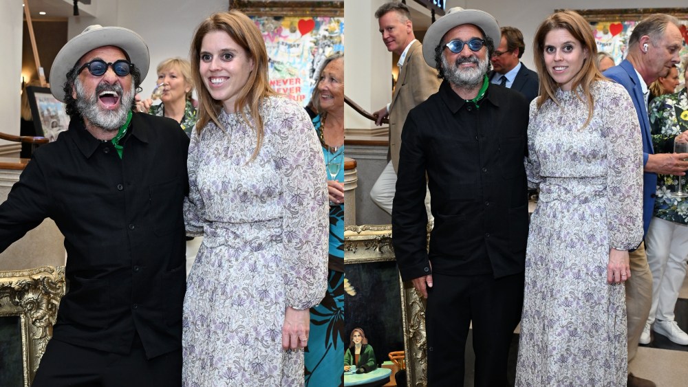 Princess Beatrice dévoile sa dernière tenue élégante lors d’une exposition d’art à Londres
