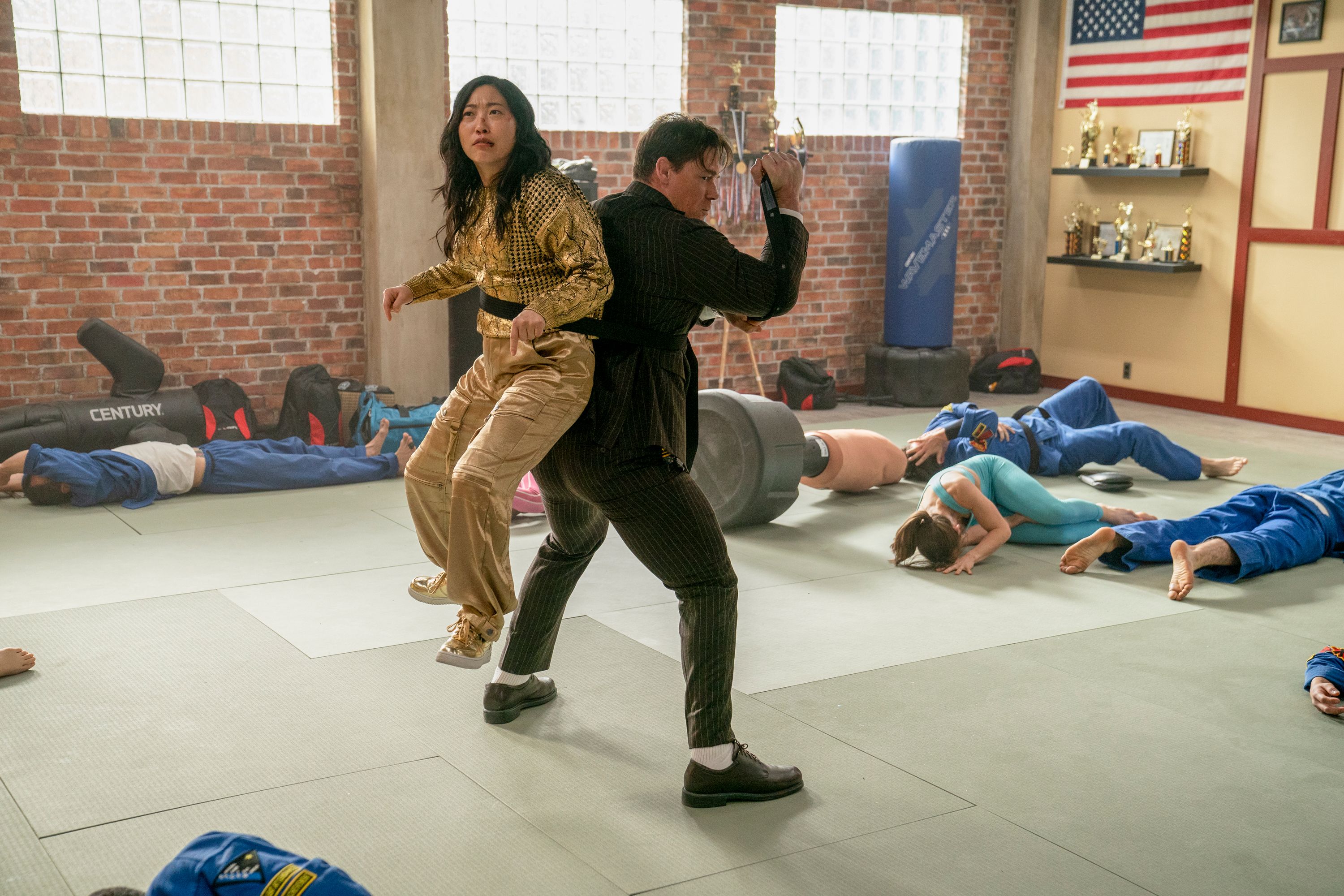 John Cena, Awkwafina, Jackpot john cena, awkwafina, jackpot