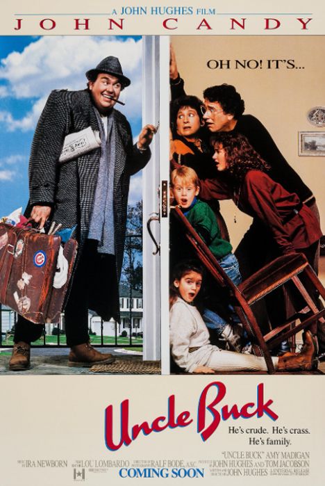 John Candy in Uncle Buck a John Hughes Film 1989