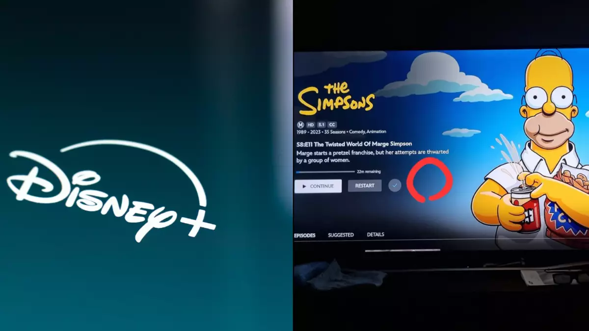 Les fans des Simpsons réclament une fonctionnalité unique sur Disney Plus
