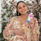 LOS ANGELES, CALIFORNIA - MARCH 16: Vanessa Hudgens celebrates Caliwater Kids Launch at The Grove on March 16, 2024 in Los Angeles, California. (Photo by Vivien Killilea/Getty Images for Caliwater Kids )