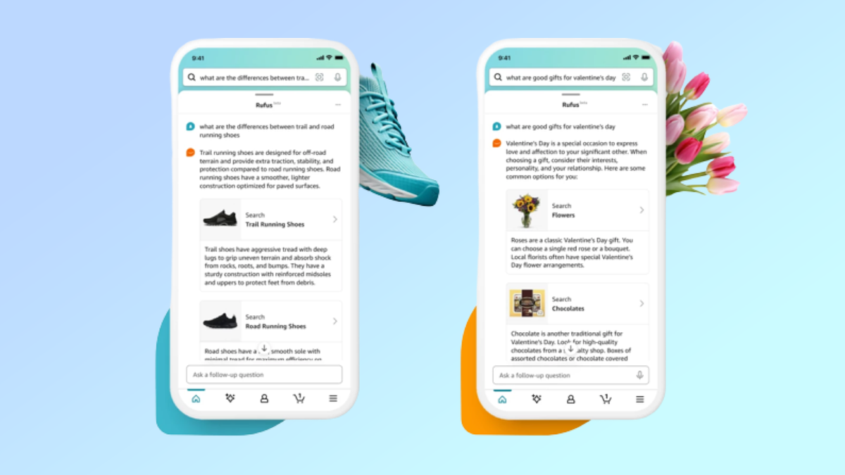 Amazon lance Rufus, son propre chatbot sur son application : ce que vous devez savoir