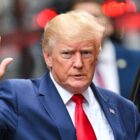 Donald Trump leaves Trump Tower to meet with New York Attorney General Letitia James for a civil investigation on August 10, 2022 in New York City. (Photo by James Devaney/GC Images)