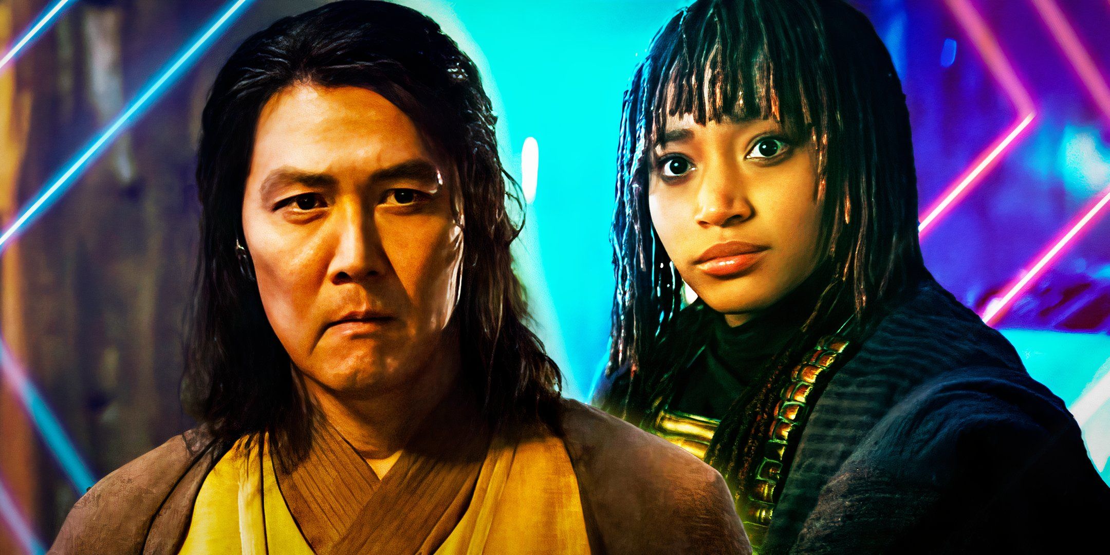 Master Sol and Mae Aniseya in The Acolyte