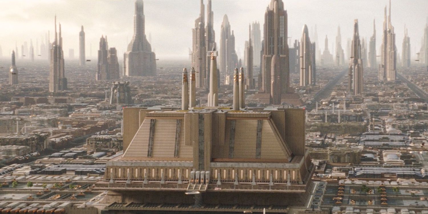 Temple Jedi à Coruscant dans The Acolyte saison 1, épisode 1