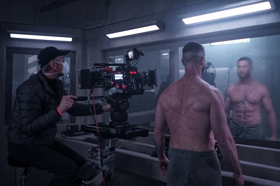 Pablo Schreiber in Halo armor suit Halo TV Series Ends After Two Seasons on Paramount Plus