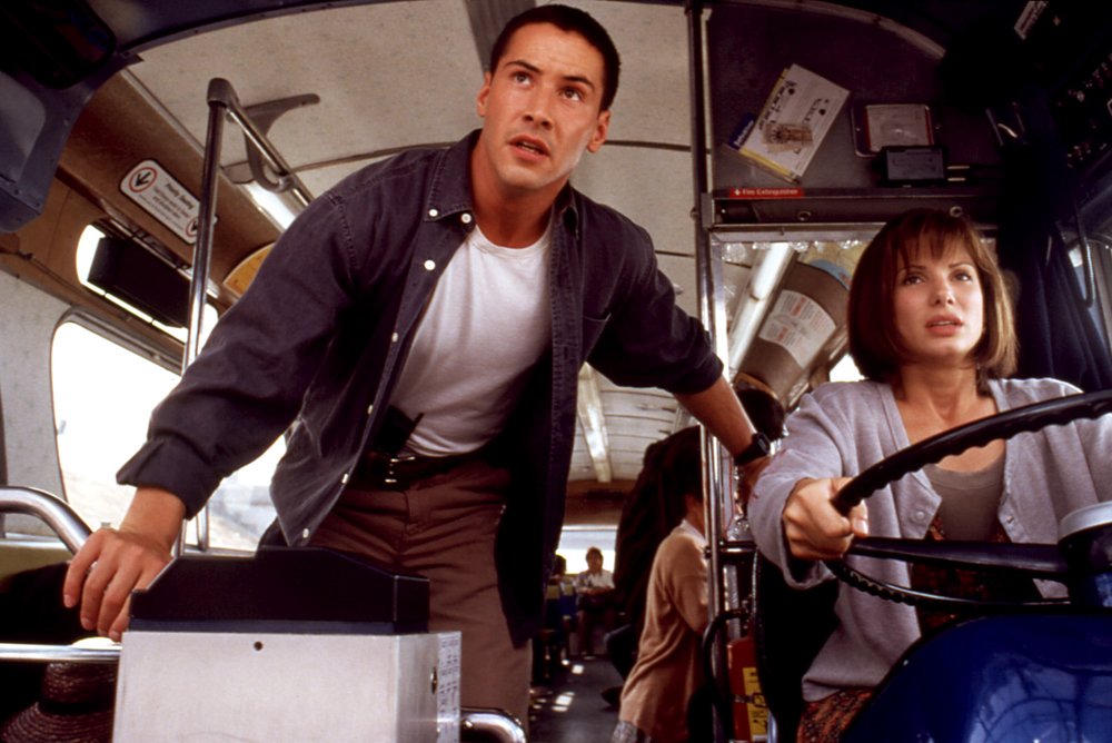 SPEED, Keanu Reeves, Sandra Bullock, 1994