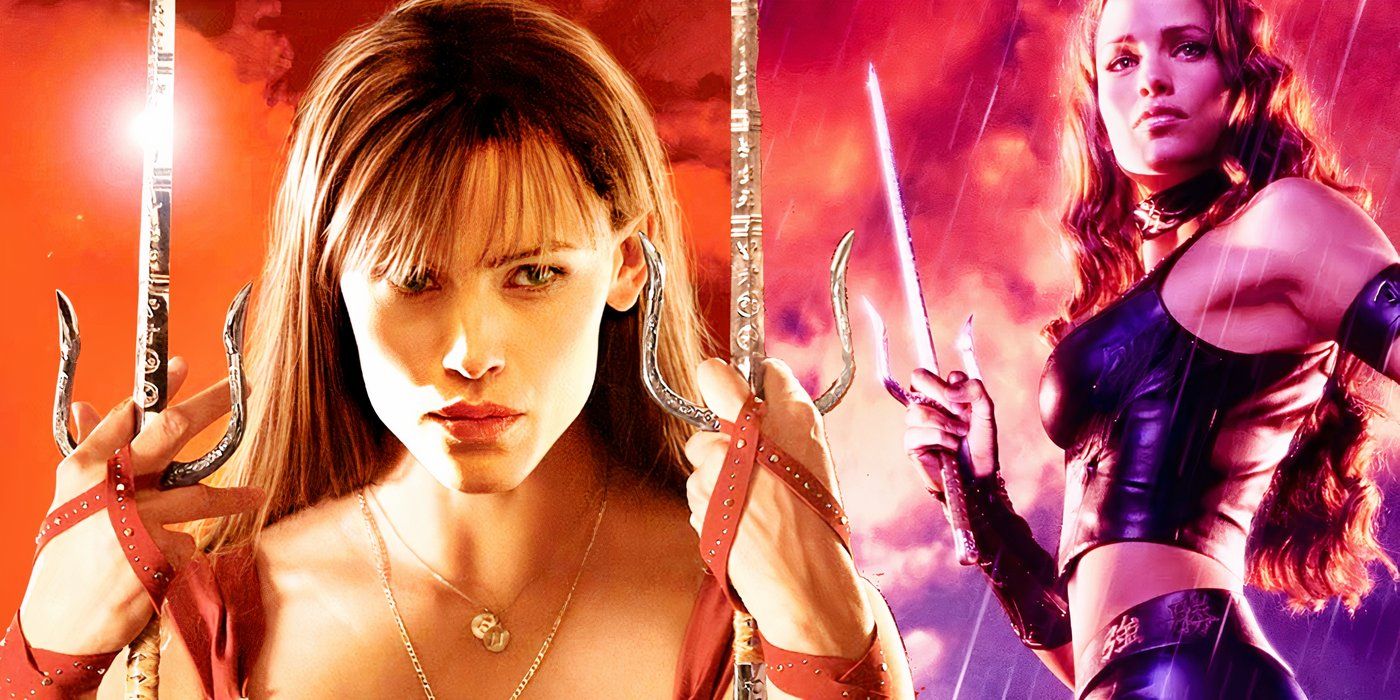 Jennifer Garner as Elektra in Daredevil and Elektra