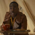 doctor who season two christmas special ncuti doctor offering a latte and sandwich