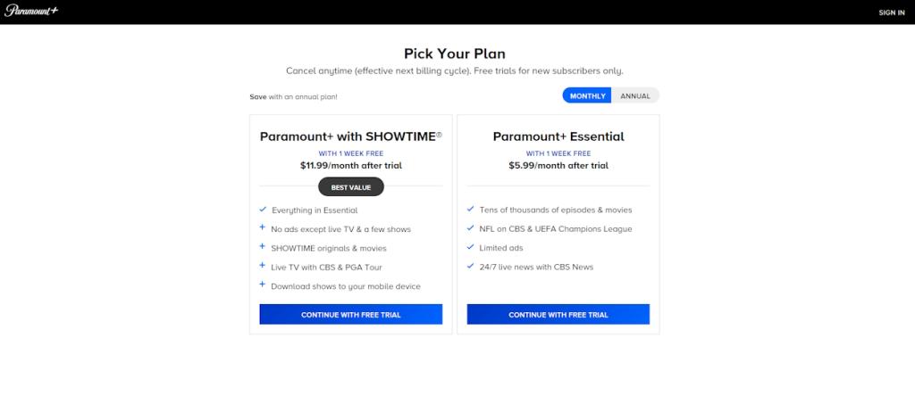 Comment obtenir Paramount Plus gratuitement ?