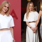 Nicole Kidman, left, and daughter Sunday Rose, right, attend HER TIME at Omega House Paris 2024 on July 29 in Paris.