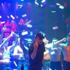 Channing Tatum Performs with 'Magic Mike Live' Dancers at Bachelor Party