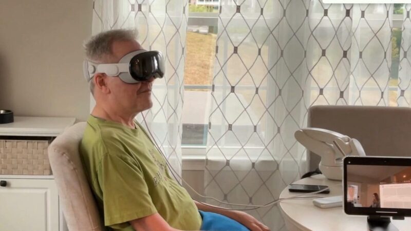 Contrôle du casque Vision Pro par la pensée : révolution pour les personnes à mobilité réduite