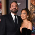 HOLLYWOOD, CALIFORNIA - FEBRUARY 13: Ben Affleck and Jennifer Lopez attend Los Angeles Premiere Of Amazon MGM Studios "This Is Me...Now: A Love Story" at Dolby Theatre on February 13, 2024 in Hollywood, California. (Photo by Jon Kopaloff/WireImage,)