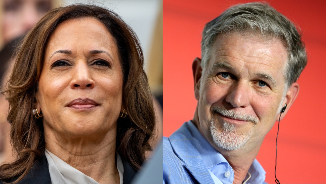 Reed Hastings fait un don de 7 millions de dollars à la campagne de Kamala Harris