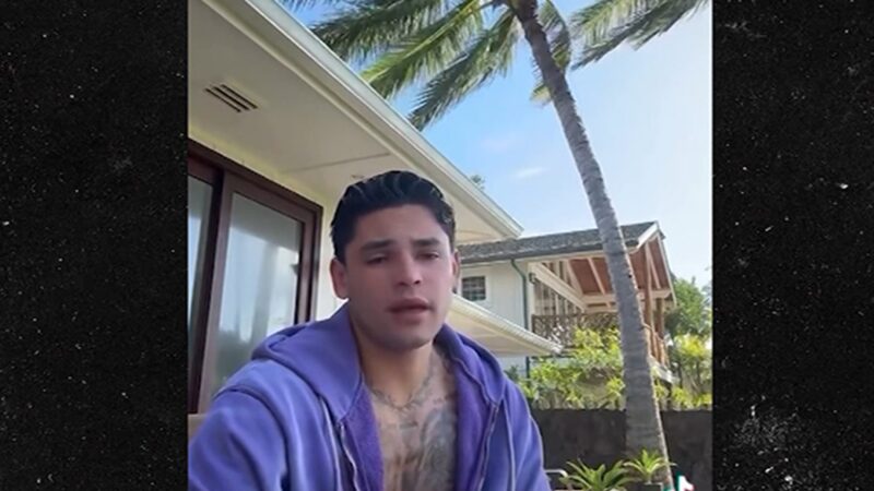 Ryan Garcia s’excuse publiquement en vidéo envers Andrea Celina : “Je suis désolé”