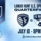 TUNE IN: Sporting's U.S. Open Cup quarterfinal against FC Dallas on Wednesday to stream free on Apple TV