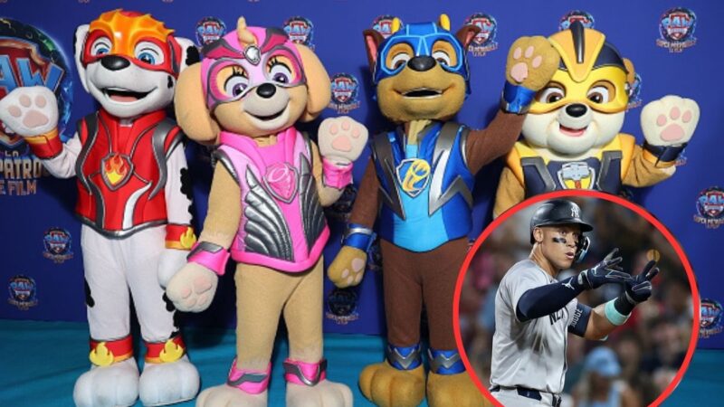 Aaron Judge rejoint l’univers de “PAW Patrol” dans un rôle spécial !