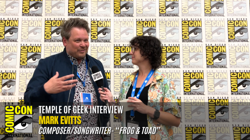 Interview exclusif de Mark Evitts à la Comic-Con de San Diego