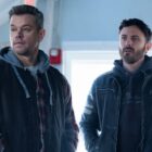 (L-R) Matt Damon as Rory and Casey Affleck as Cobby in 