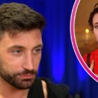 Giovanni Pernice looks wistful, Amanda Abbington raises a finger on Strictly