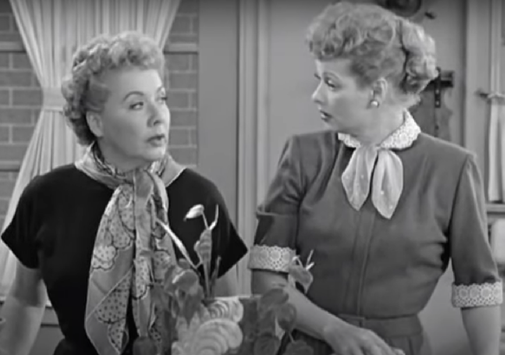 Ethel et Lucy dans la cuisine