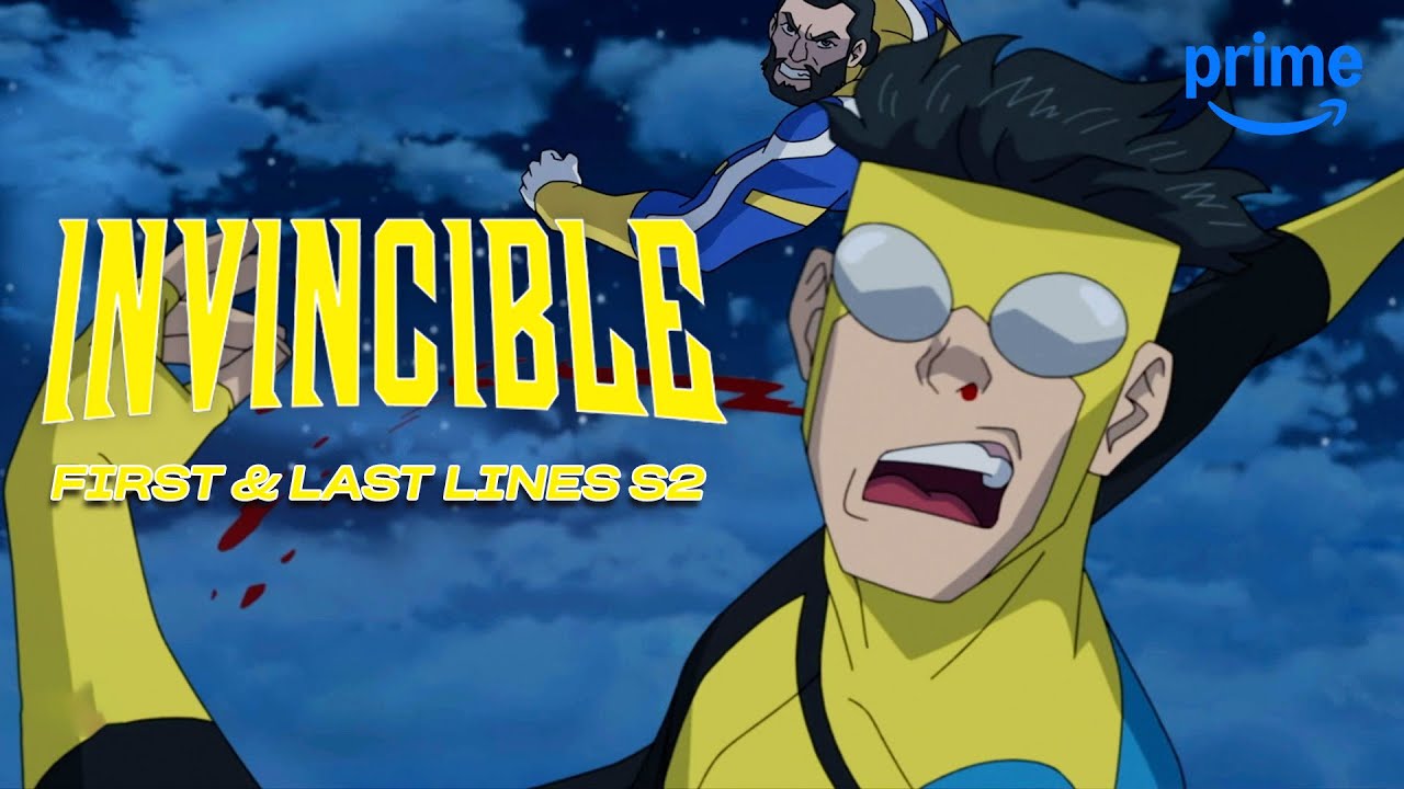 Premières et Dernières Lignes de la Saison 2 de Invincible sur Prime Video