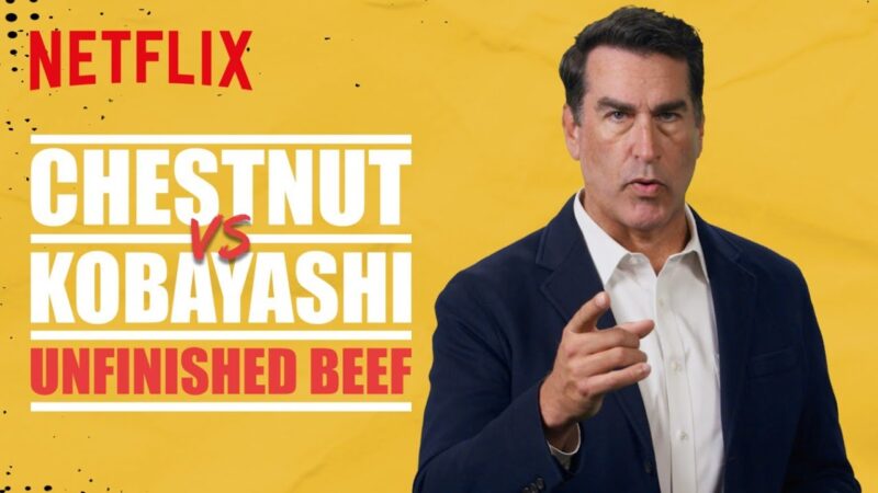 Rob Riggle explique les règles du concours Hot Dog Kobayashi sur Netflix