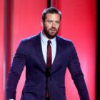 Armie Hammer speaks onstage during the 2019 Film Independent Spirit Awards