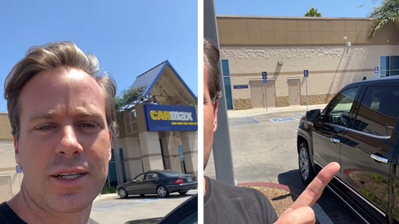 Armie Hammer vend son camion pour un nouveau départ à Los Angeles