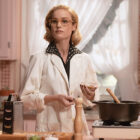 Brie Larson stars as Elizabeth Zott on Apple TV Plus’s Lessons in Chemistry, based on Bonnie Garmus’ 2022 novel of the same name. The limited series garnered 10 Emmy nominations.