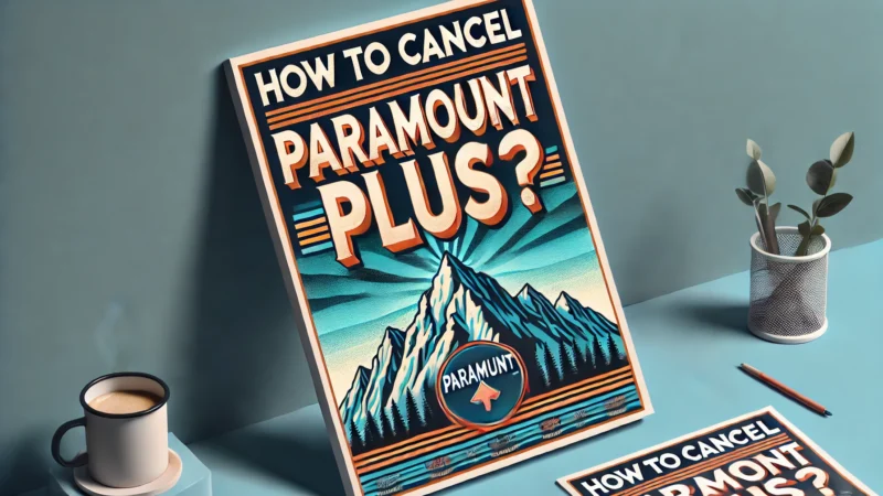 Comment annuler votre abonnement Paramount Plus en quelques étapes simples