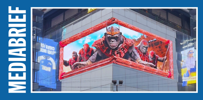 Disney+ Hotstar révolutionne la promotion avec des affichages 3D à Mumbai et Delhi
