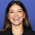 Gina Rodriguez attends the 2022 ABC Disney Upfront at Basketball City - Pier 36 - South Street on May 17, 2022 in New York City. 
