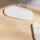 A marketing image of the Google TV Streamer.