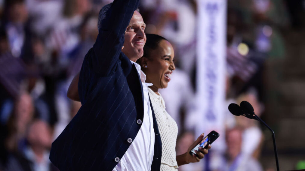 Kerry Washington et Tony Goldwyn en vedettes à la Convention nationale démocrate