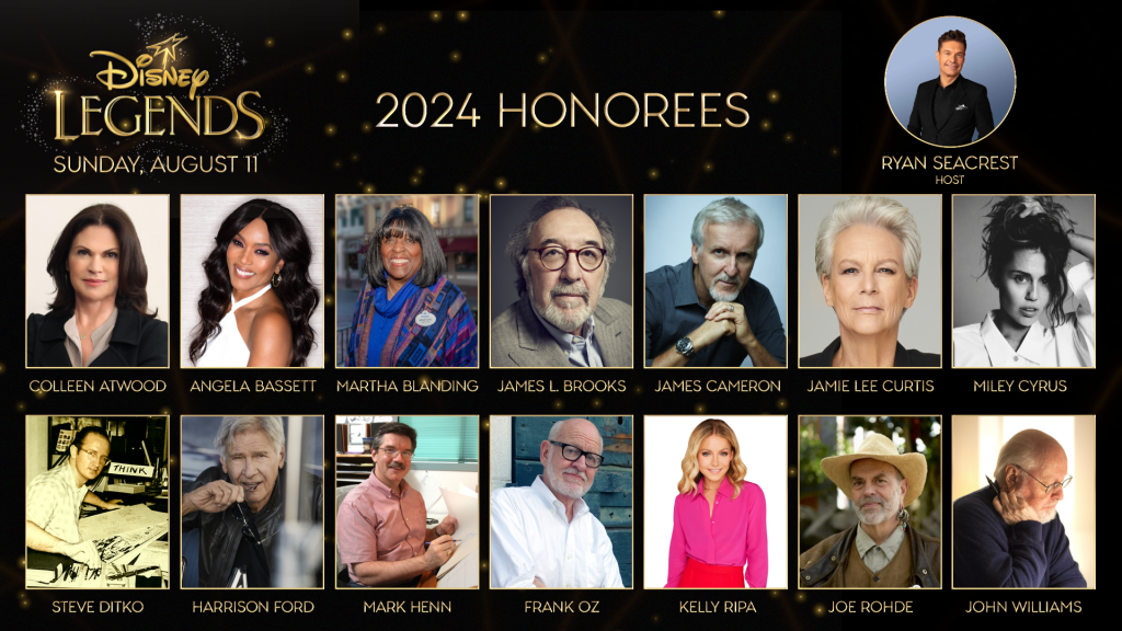 D23 Legends Awards Ceremony to Debut on Disney+, No Livestream Available 2 Promotions des lauréats de Disney Legends 2024