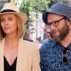 Charlize Theron and Seth Rogen in Long Shot