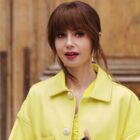 Lily Collins as Emily in episode 402 of Emily in Paris