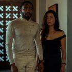 John and Jane wearing bloodied clothing in Mr and Mrs Smith season 1 on Prime Video, the precursor to Mr and Mrs Smith season 2