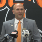 High school football coach placed on leave after video shows him thrusting hips at player's head