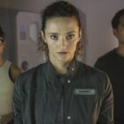 Stacey Read as Alicia Nevins, Christie Burke as Lt. Sharon Garnet, Reece Ritchie as Lt. Spencer Lane