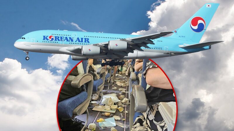 Turbulence sur un vol Korean Air : un cauchemar pour les passagers et l’équipage