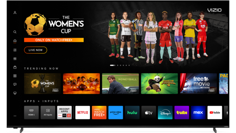 Vizio diffuse en exclusivité la Women’s Cup sur sa plateforme de streaming WatchFree Plus